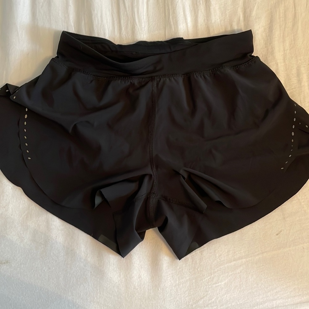 Black Flowy Lululemon Shorts